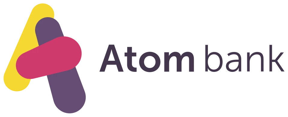 Atom bank plc Logo